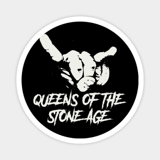 qotsa horn sign Magnet